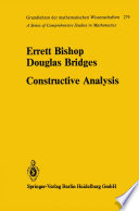 Constructive Analysis /