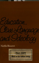 Education, class language, and ideology /
