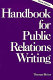 Handbook for public relations writing /