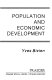 Population and economic development /