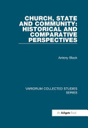 Church, state and community : historical and comparative perspectives /