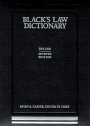 Black's law dictionary.
