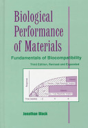 Biological performance of materials : fundamentals of biocompatibility /