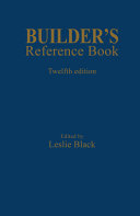 Builder's reference book /