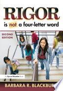 Rigor is not a four-letter word /