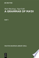 A grammar of Ma'di /