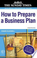 How to prepare a business plan /