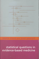 Statistical questions in evidence-based medicine /