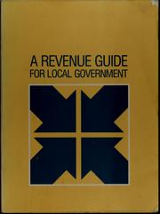 A revenue guide for local government /