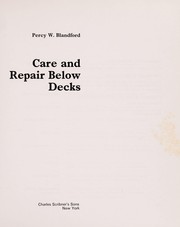 Care and repair below decks /