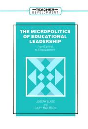 The micropolitics of educational leadership : from control to empowerment /