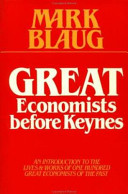 Great economists before Keynes : an introduction to the lives & works of one hundred great economists of the past /