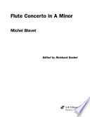 Flute concerto in A minor /