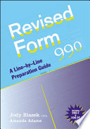 Revised Form 990 : a line-by-line preparation guide /