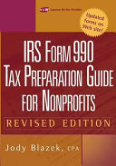 IRS form 990 : tax preparation guide for nonprofits /
