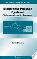 Electronic postage systems : technology, security, economics /