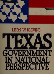 Texas government in national perspective /