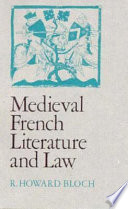 Medieval French literature and law /