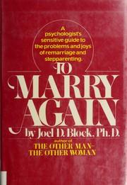 To marry again /