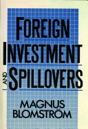 Foreign investment and spillovers /