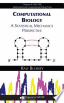 Computational biology : a statistical mechanics perspective /