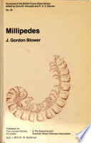 Millipedes : keys and notes for the identification of the species /