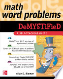 Math word problems demystified /