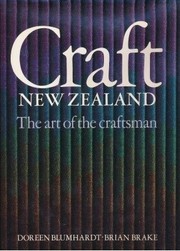 Craft New Zealand : the art of the craftsman /