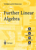 Further linear algebra /