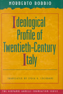 Ideological profile of twentieth-century Italy /