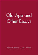 Old age and other essays /