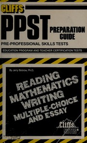 Cliffs Pre-professional skills tests : preparation guide /