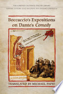 Boccaccio's expositions on Dante's Comedy /