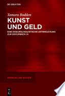 Kunst und Geld : Eine diskurslinguistische Untersuchung zur documenta 14 /
