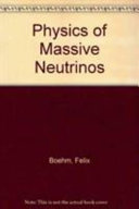 Physics of massive neutrinos /