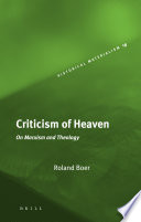 Criticism of heaven : on Marxism and theology /