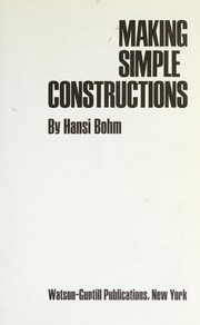 Making simple constructions.