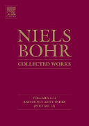 Niels Bohr : collected works.