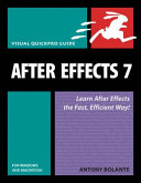 After Effects 7 : for Windows and Macintosh /