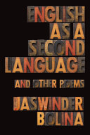English as a second language and other poems /