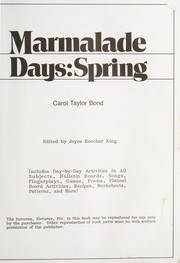 Marmalade days : Spring /