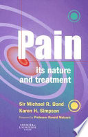 Pain : its nature and treatment /