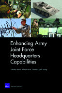 Enhancing Army Joint Force headquarters capabilities /