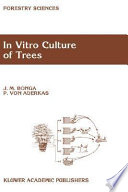 In vitro culture of trees /