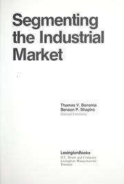 Segmenting the industrial market /