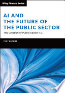 AI and the future of the public sector : the creation of public sector 4.0 /