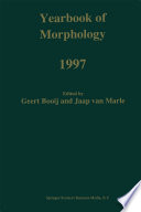 Yearbook of Morphology 1997 /