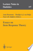 Essays on Item Response Theory /