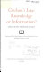 Gresham's law, knowledge or information? : Remarks at the White House Conference on Library and Information Services, Washington, November 19, 1979 /