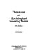 Thesaurus of sociological indexing terms /